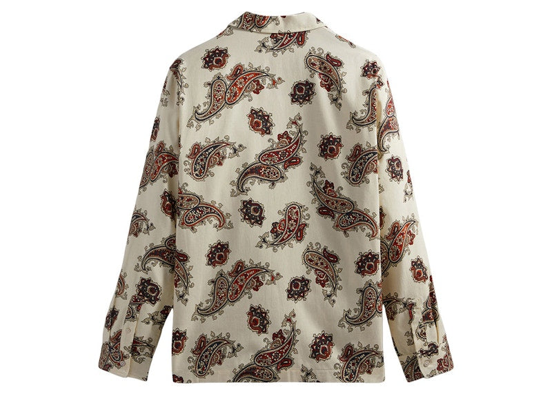 Kith Printed L/S Thompson Camp Collar Shirt Shirt Silk Paisley