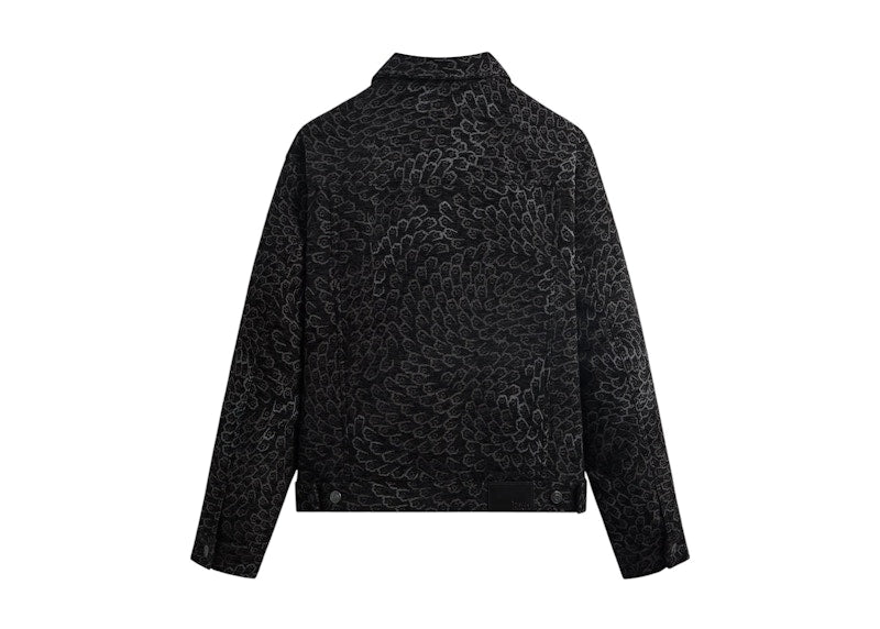 Kith Puffed Jase Tapestry Jacket Black