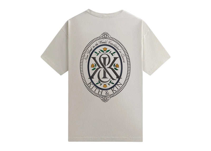 Kith Queens Crest Tee Chalk