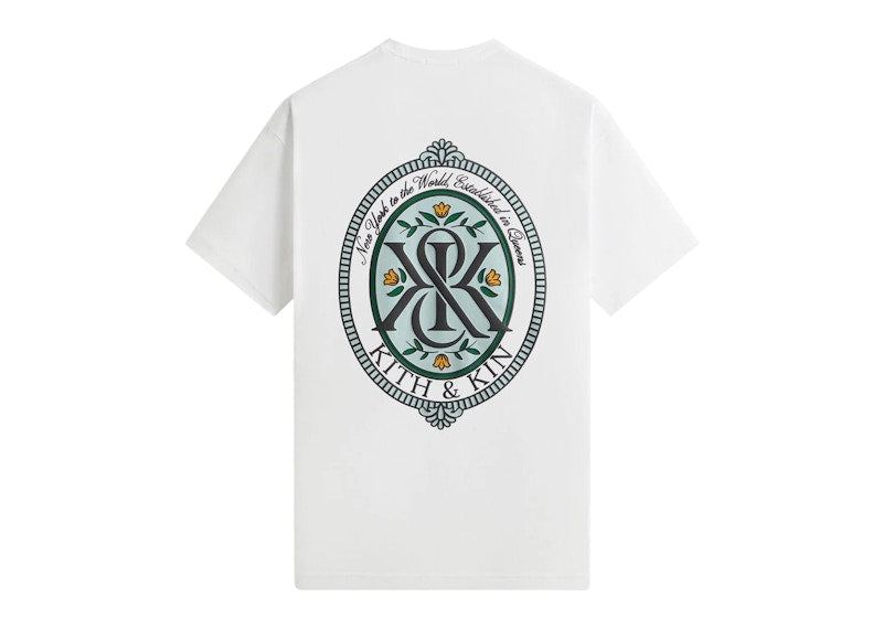 Kith Queens Crest Tee White