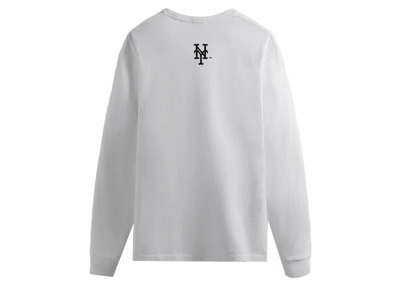 Kith Rachel Goatley Mets Long Sleeve Tee White