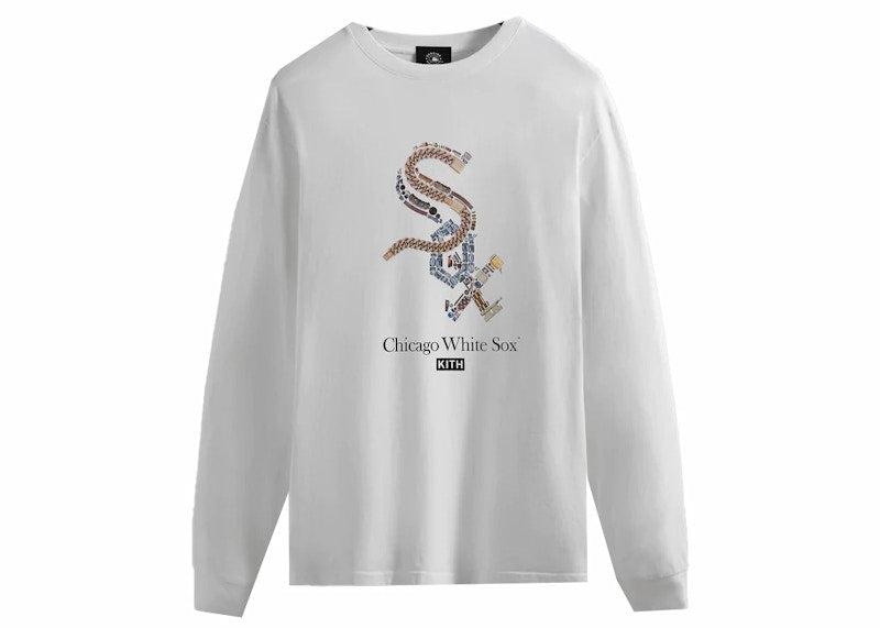 Kith Rachel Goatley White Sox Long Sleeve Tee White