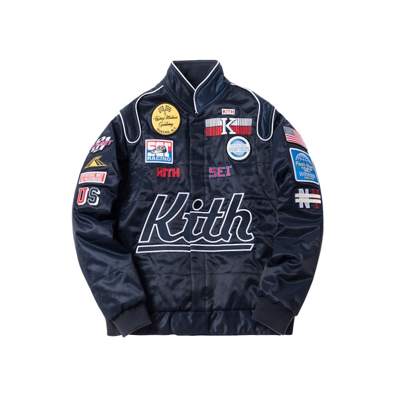 Kith Racing Jacket Navy