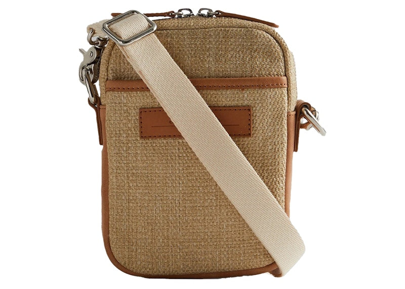 Kith Raffia Crossbody Pouch Chia