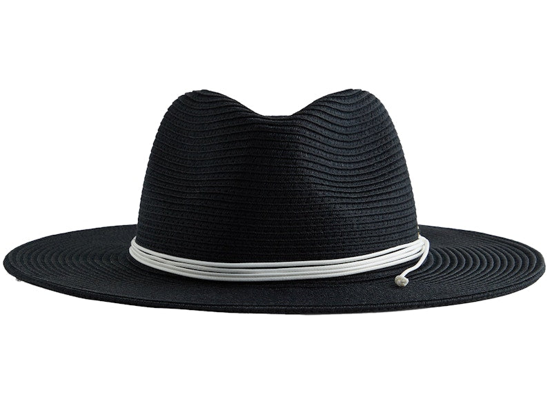 Kith Raffia Hat Black