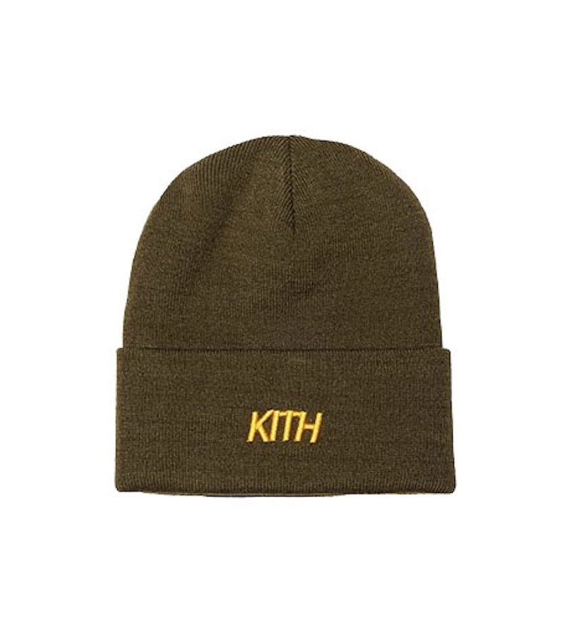 Kith Rays Soccer Beanie Olive