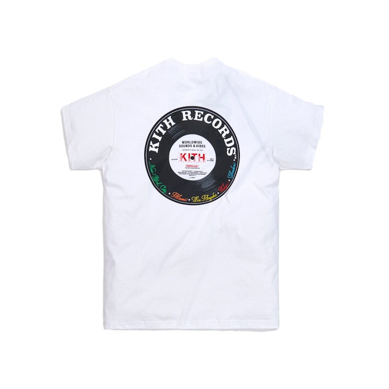 Kith Records Tee White
