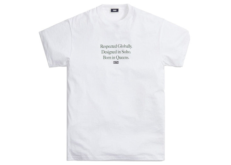 Kith Respected Tee White