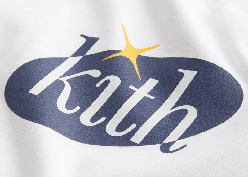 Kith Retro Logo Tee White