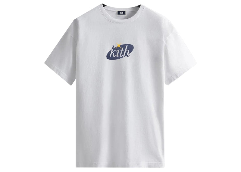 Kith Retro Logo Tee White