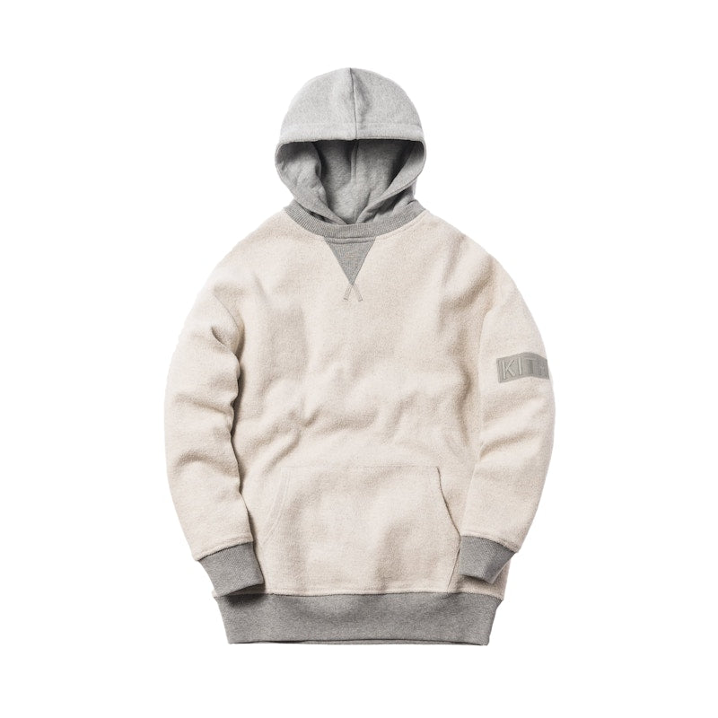 Kith Reverse Williams II Hoodie Heather Grey
