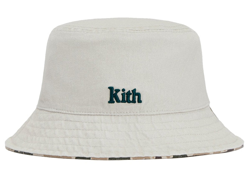 Kith Reversible 10 Year Anniversary Bucket Hat Duck Camo