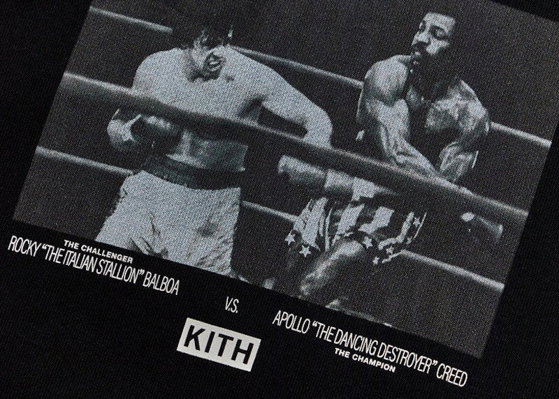 Kith Rocky Title Fight Hoodie Black