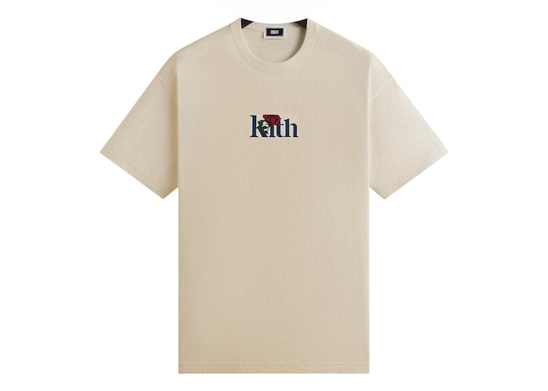 Kith Rose Serif Tee Sandrift