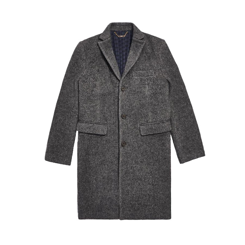 Kith Royce Wool Overcoat Black