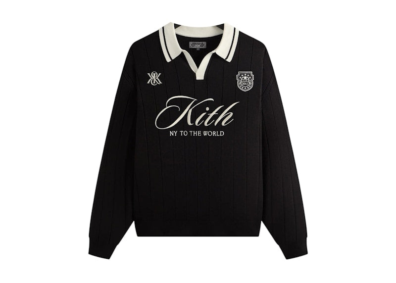 Kith Rugby Pullover Sweater Black