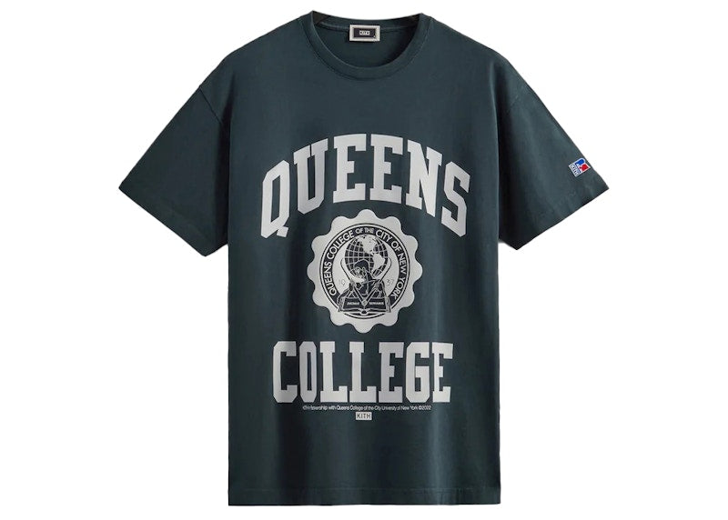 Kith Russell Athletic CUNY Queens College Vintage Tee Nocturnal