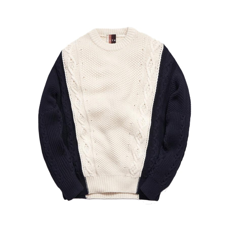 Kith Ryan Cable Knit Sweater Turtledove
