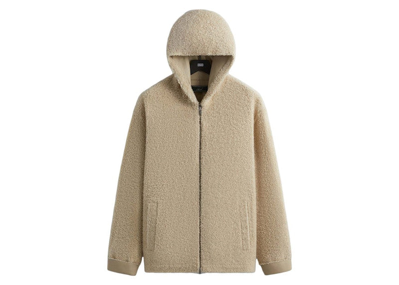 Kith Ryer Hooded Shearling Jacket Sector