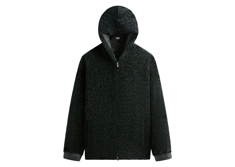 Kith Ryer Hooded Shearling Jacket Stadium