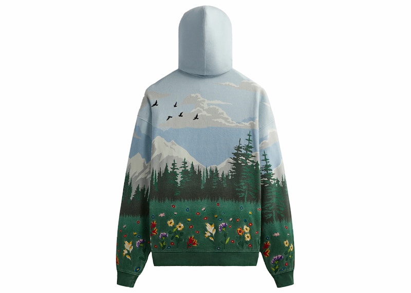 Kith Scenic Fleece Nelson Hoodie Larimar