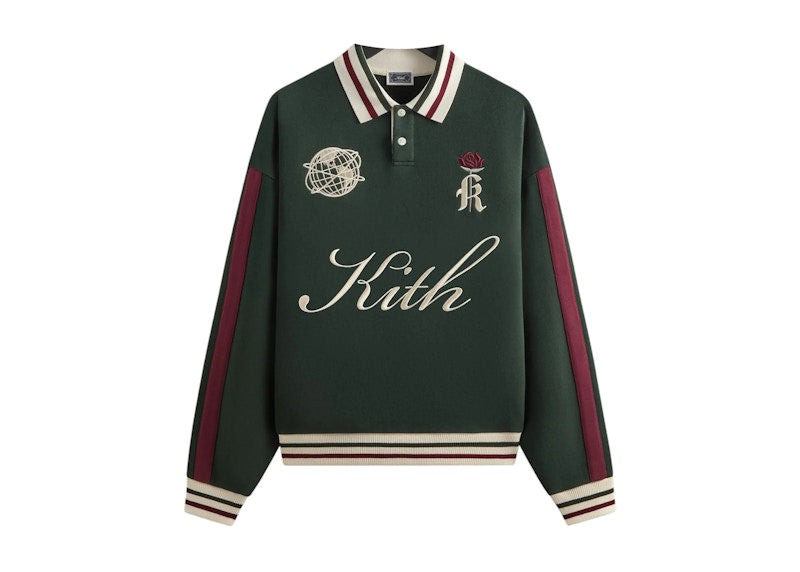 Kith Script Nelson Collared Pullover Stadium