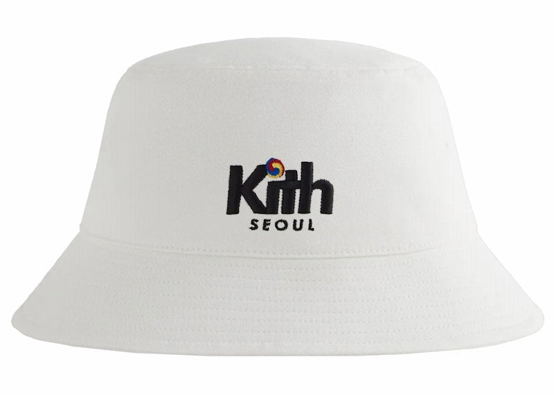 Kith Seoul Dawson Bucket Hat White