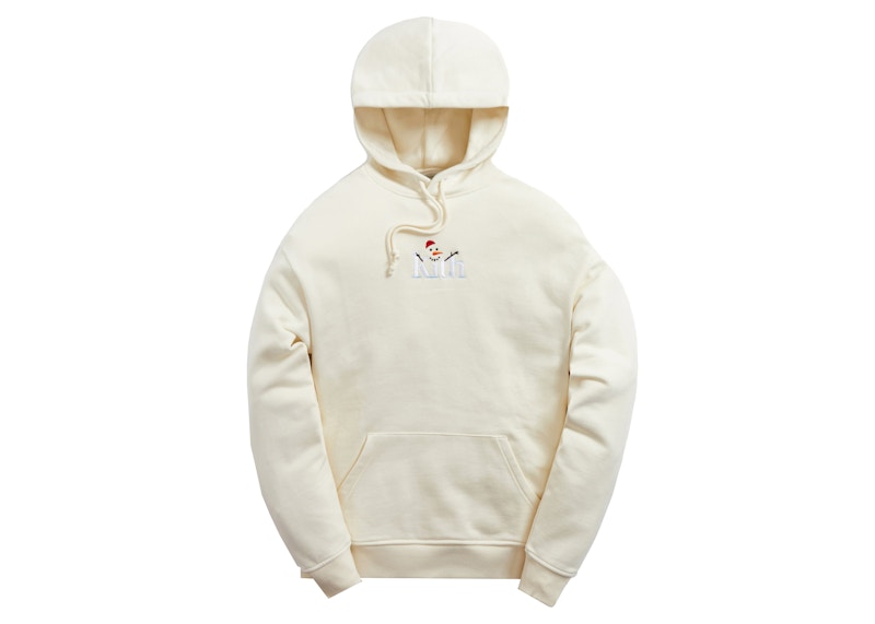 Kith Serif Snowman Hoodie Sandrift