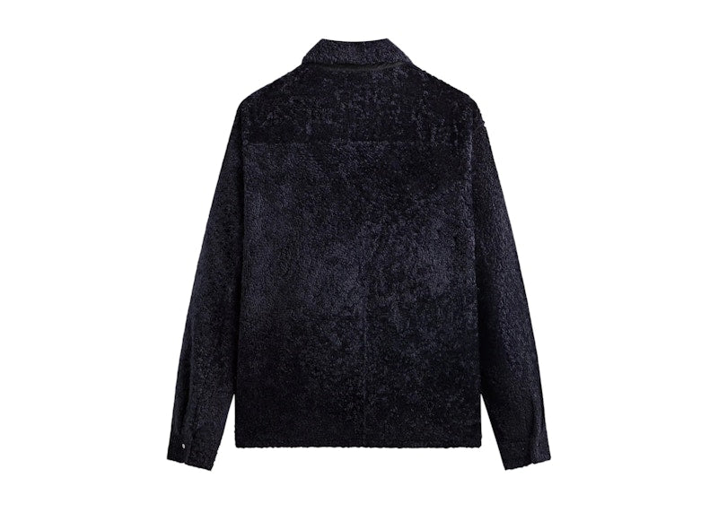 Kith Shearling Ace Shirt Jacket Ink