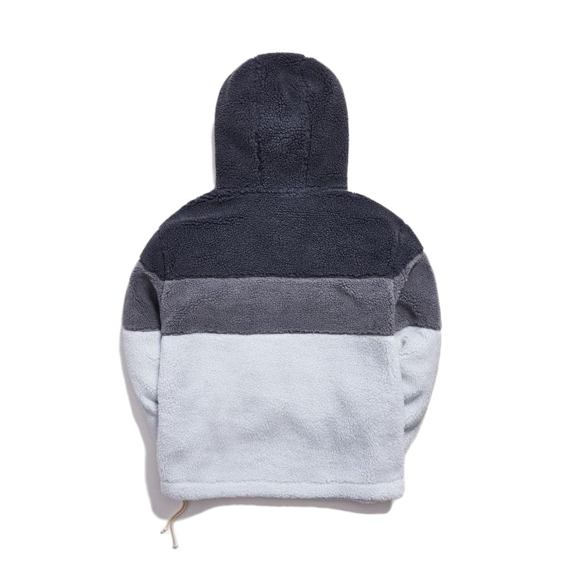 Kith Sherpa Double Pocket Hoodie Pearl Blue