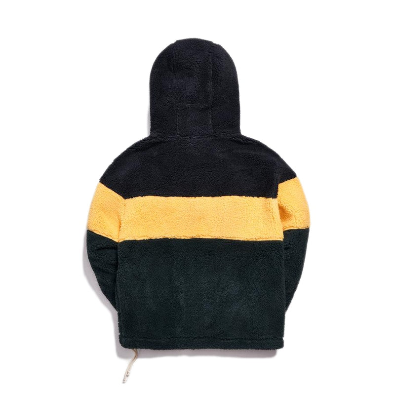 Kith Sherpa Double Pocket Hoodie Solar Yellow
