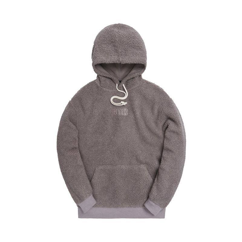 Kith Sherpa Williams III Hoodie Cinder