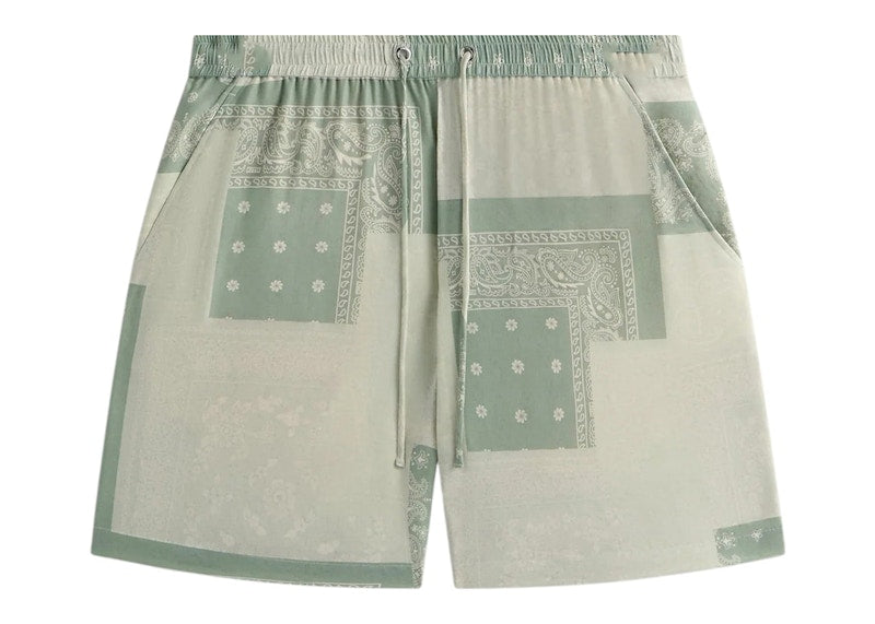 Kith Silk Lyocell Bandana Cedar Short Realm