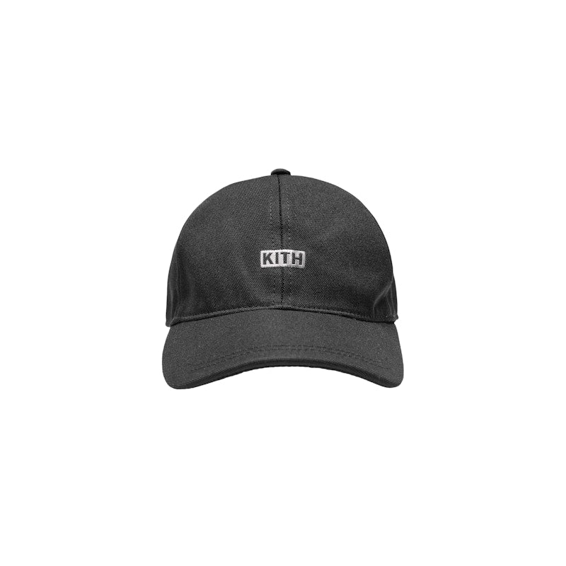 Kith Silver Classic Logo Cap Black