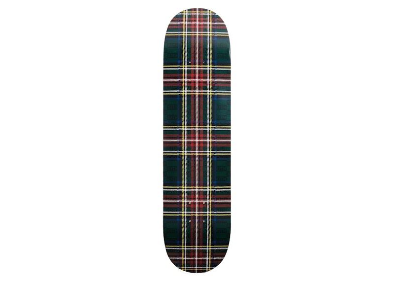 Kith Kithmas Skateboard Deck Stadium Plaid