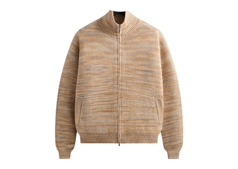 Kith Space Dye Wyona Full Zip Sweater Maitake