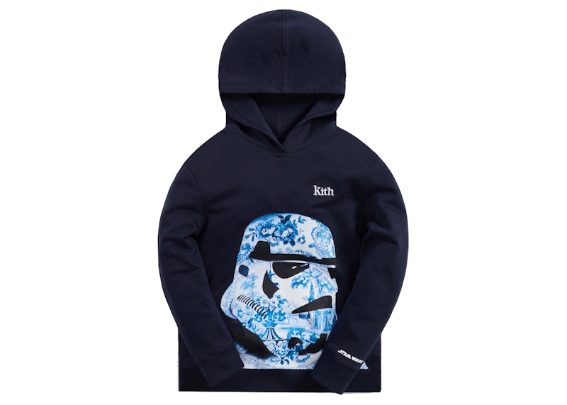 Kith x STAR WARS Kids Floral Hoodie Nocturnal