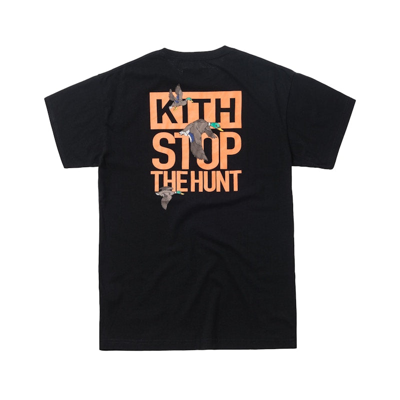 Kith Stop The Hunt Tee Black