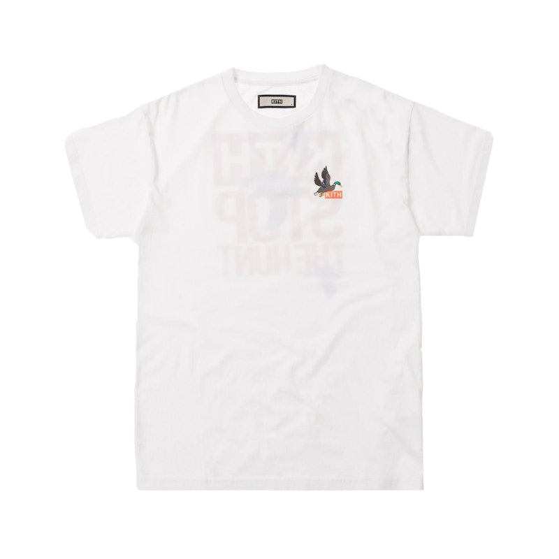 Kith Stop The Hunt Tee White