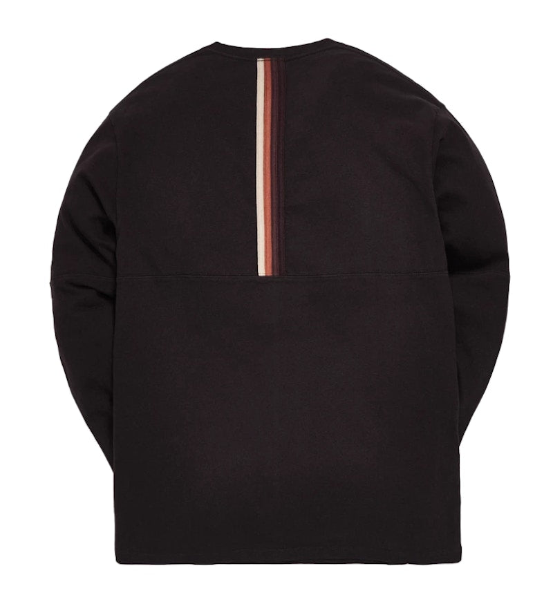 Kith Strike Through Panel L/S Tee Espresso