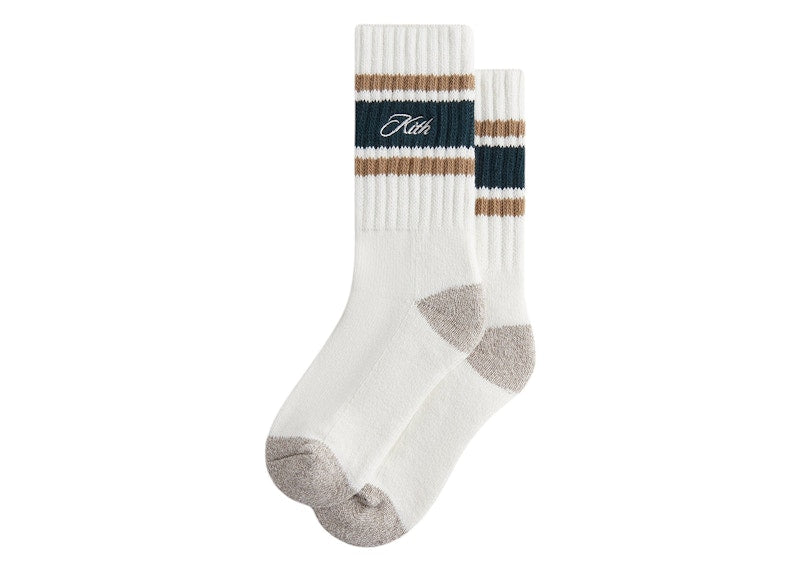 Kith Striped Chunky Crew Socks Stadium