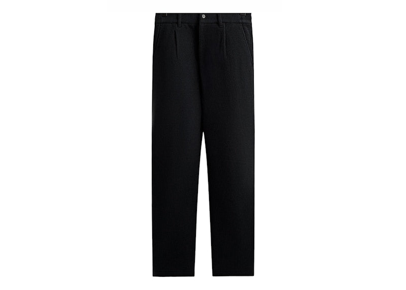 Kith Striped Interlock Garrison Pant Black
