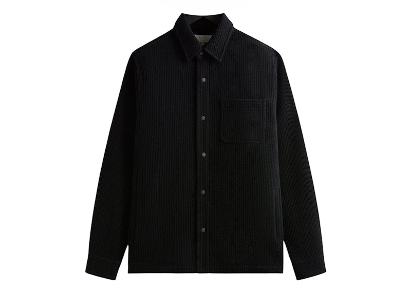 Kith Striped Interlock Ginza Shirt Black