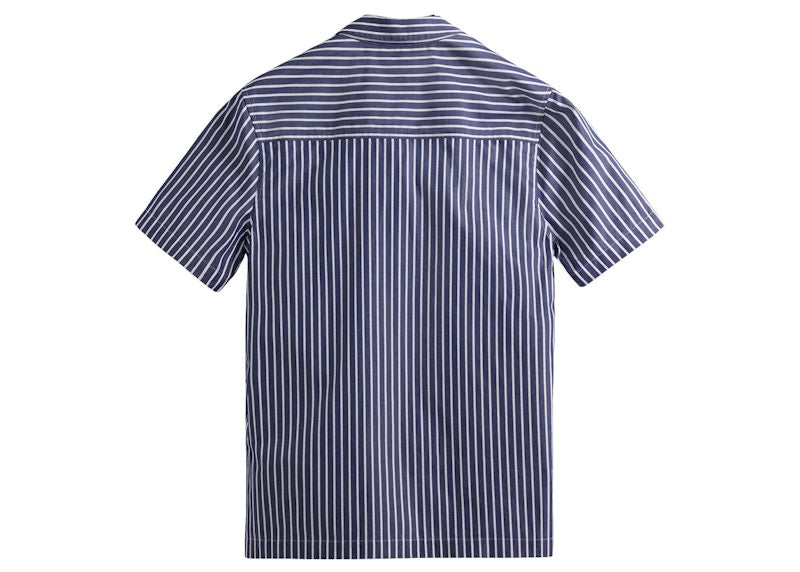 Kith Striped Poplin Thompson Camp Collar Shirt Montage