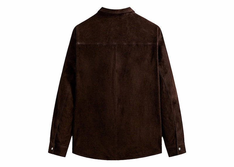 Kith Suede Apollo Shirt Kindling