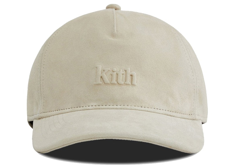Kith Suede Serif Pinch Crown Cap Waffle