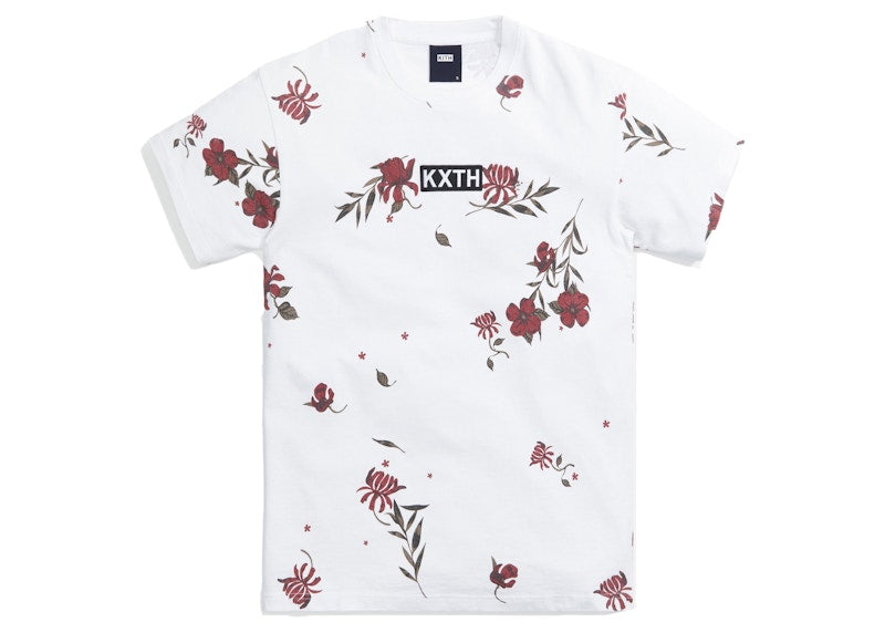 Kith Summer Floral Tee White