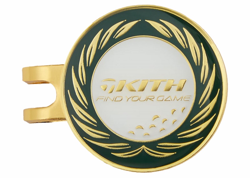 Kith TaylorMade 24 Golf Crest Marker White