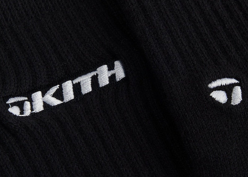 Kith TaylorMade Crew Socks Black