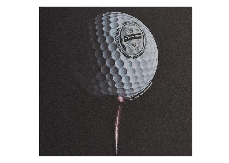 Kith TaylorMade Golf Ball Vintage Tee Black